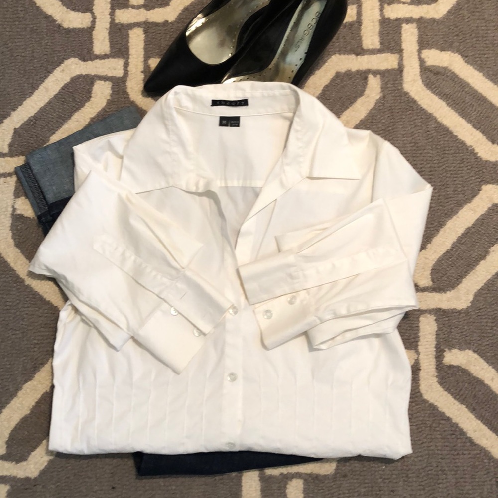 Theory Button Down With Great Details. - image 3